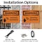 Signmission Rotating Equipment OSHA Warning Sign, Plastic, 10in W x 7in L, 2PK OS-2PACK-WS-P-710-L-12828 - alternate 4